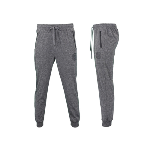 FIL Men's Lightweight Track Pants w Zip Pockets - NY/Dark Grey Marle [Size: S]