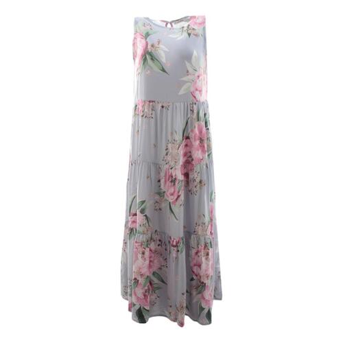 FIL Women's Sleeveless Long Summer Dress - D [Size: 8]