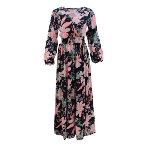 FIL Women's Long Sleeve Summer Dress - C [Size: 8]