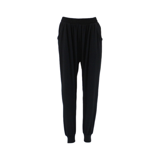 FIL Women's Harem Pants - Black A [Size: 8]