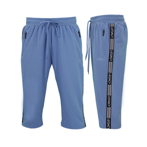 FIL Men's 3/4 Long Shorts w Zip Pockets - Legacy/ Blue [Size: S]