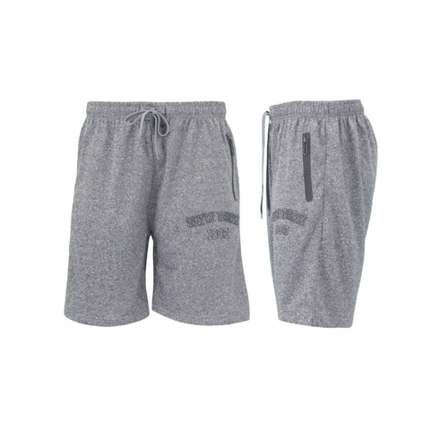FIL Men's Shorts w Zipped Pockets - New York - Dark Grey [Size: S]
