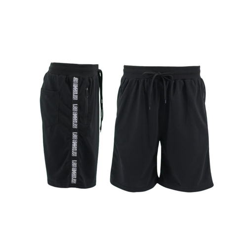 FIL Men's Shorts w Zipped Pockets - Los Angeles D- Black [Size: S]