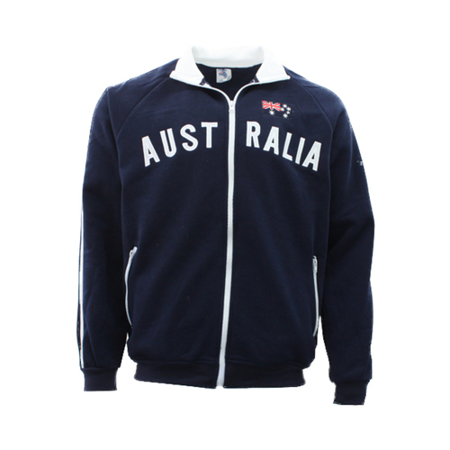 FIL Adult Zip-up Jacket Jumper for Australia Day Souvenir/Navy [Size: S]