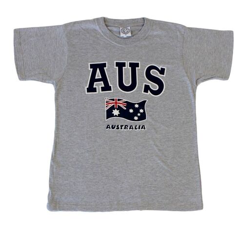 Kids Baby T Shirt Australian Australia Souvenir Cotton AUS Flag  [Size: 2]