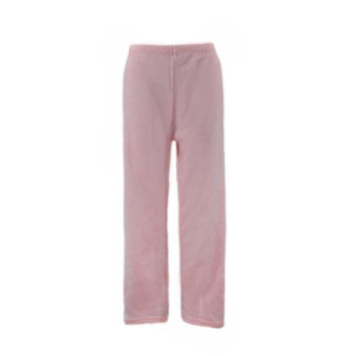 FIL Women's Soft Plush Lounge Pajama Pants Fleece Sleepwear - Pink [Size: 8]