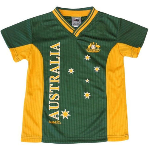 FIL Kids Sports Jersey Top T Shirt Tee Australia Souvenir A - Green [Size: 0]