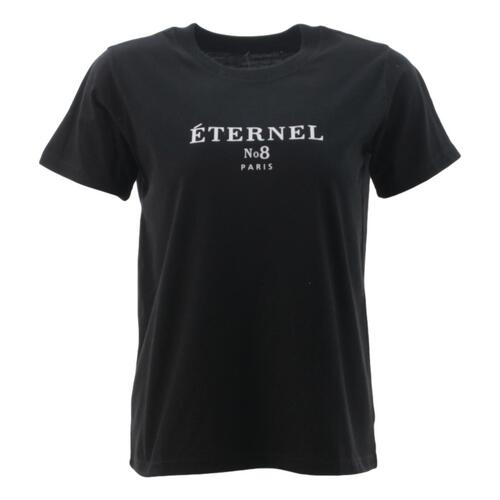 FIL Women's T-Shirt - ETERNEL - Black [Size: 8]