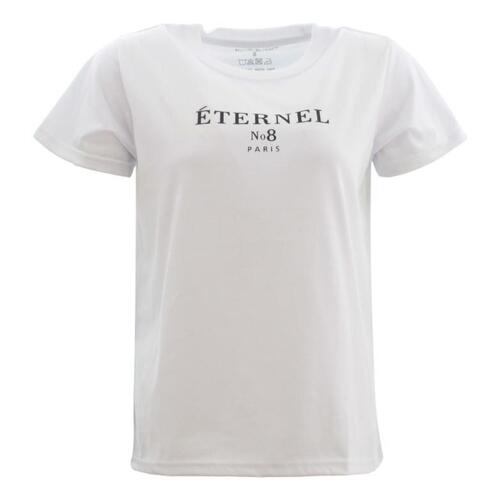 FIL Women's T-Shirt - ETERNEL - White [Size: 8]