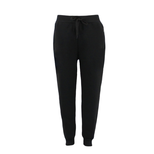 FIL Women's Sherpa Fleece Track Pants - Black [Size: 10]