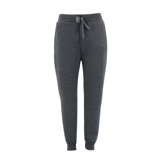 FIL Women's Sherpa Fleece Track Pants - Dark Grey [Size: 10]