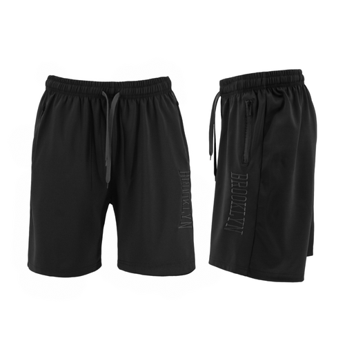 Men's Gym Sports Shorts - Brooklyn/Black [Size: S]