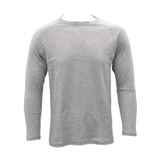 FIL Men's Cotton Long Sleeve Thermal Underwear - Men's Top - Grey
