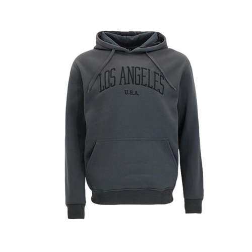 FIL Men's Fleece Hoodie - LOS ANGELES/Charcoal [Size: M]