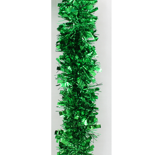 5x Luxury Christmas Tinsel Garland - Green Mixed(2M)