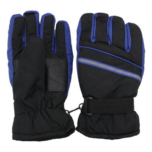 FIL Ladies' Insulated Ski Gloves - Blue/Black