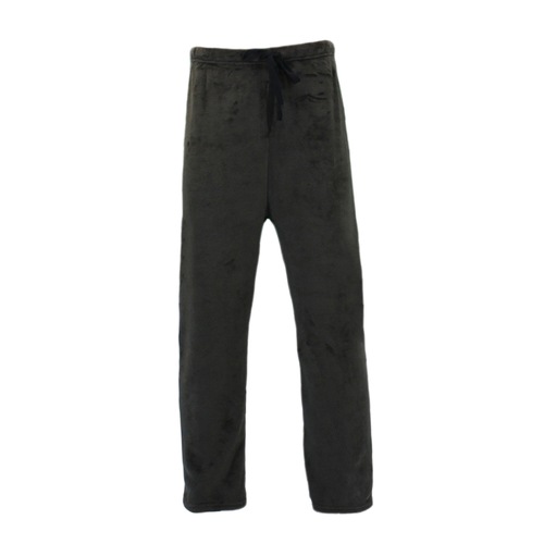 FIL Men's Plush Fleece Pyjama Lounge Pants - Dark Olive [Size: 2XL]