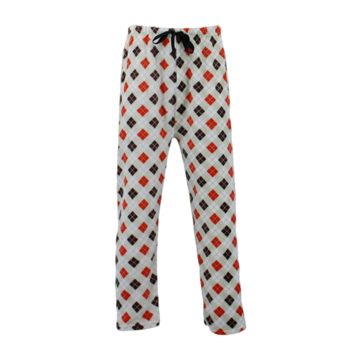 FIL Men's Plush Fleece Pyjama Lounge Pants - Multi/Tiles [Size: L]